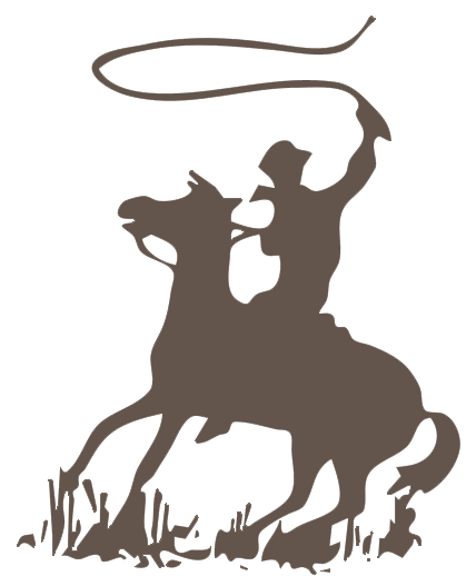 cow boy with whip